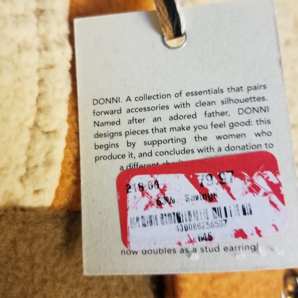 DONNI. Tri Fleece Pullover, Medium - Picture 5 of 6